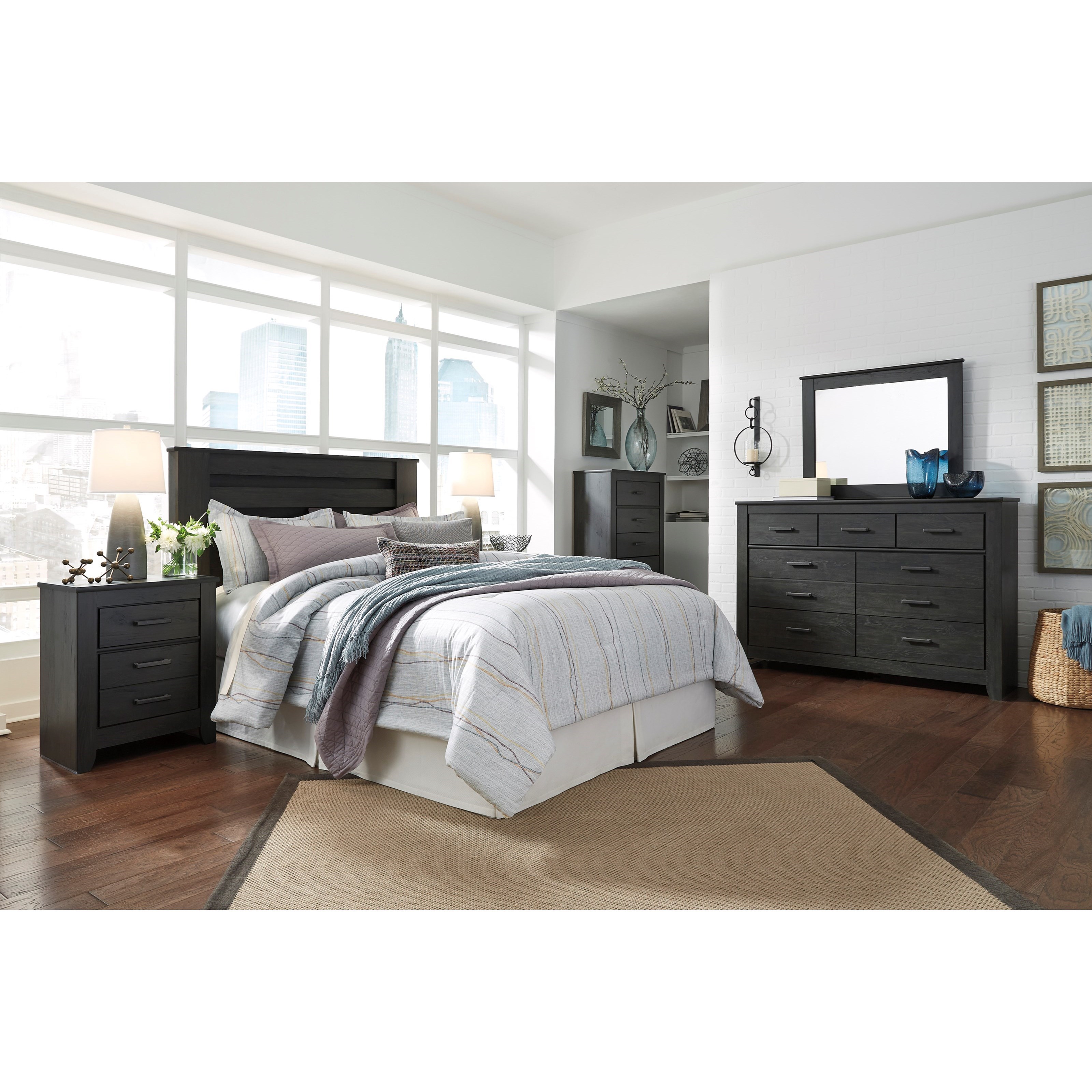 Signature Design by Ashley Brinxton King/California King Bedroom Group Rife's Home Furniture